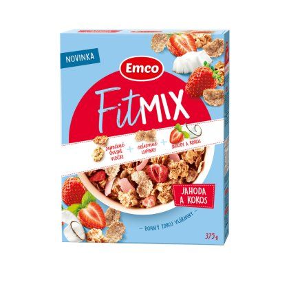 FitMix Jahoda & Kokos 375g